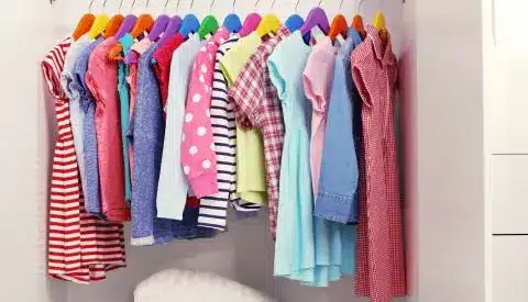 Tips for organizing your child’s dressing room for back to school