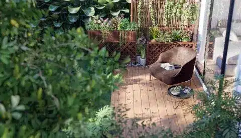 Create an ecological terrace